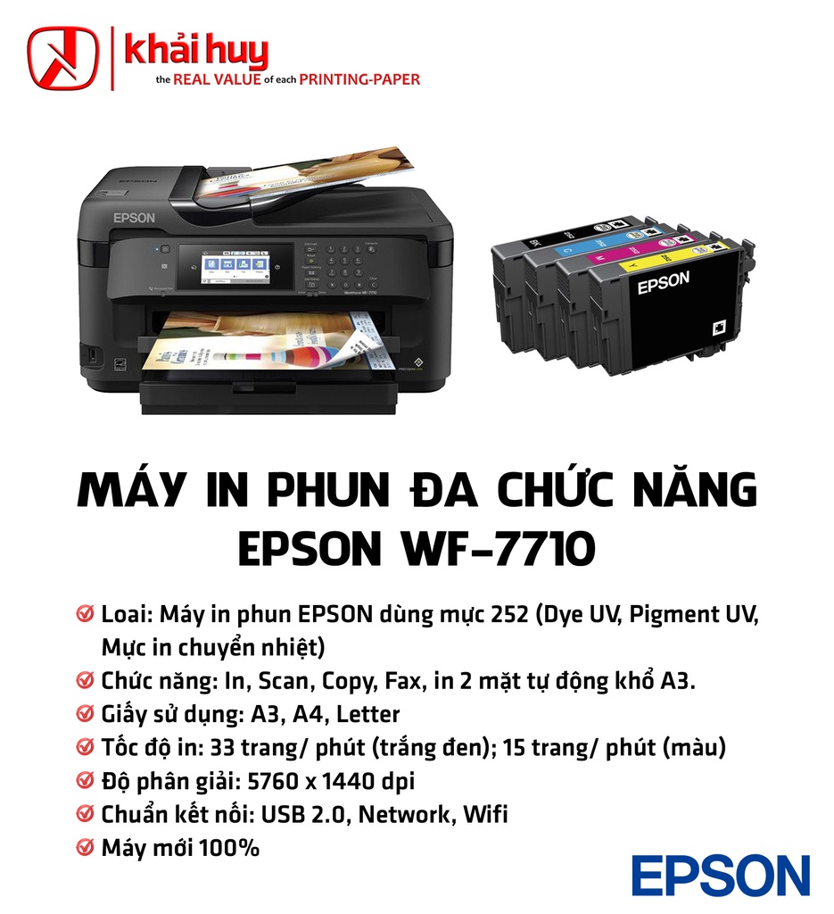 MÁY IN PHUN ĐA CHỨC NĂNG EPSON WF-7710