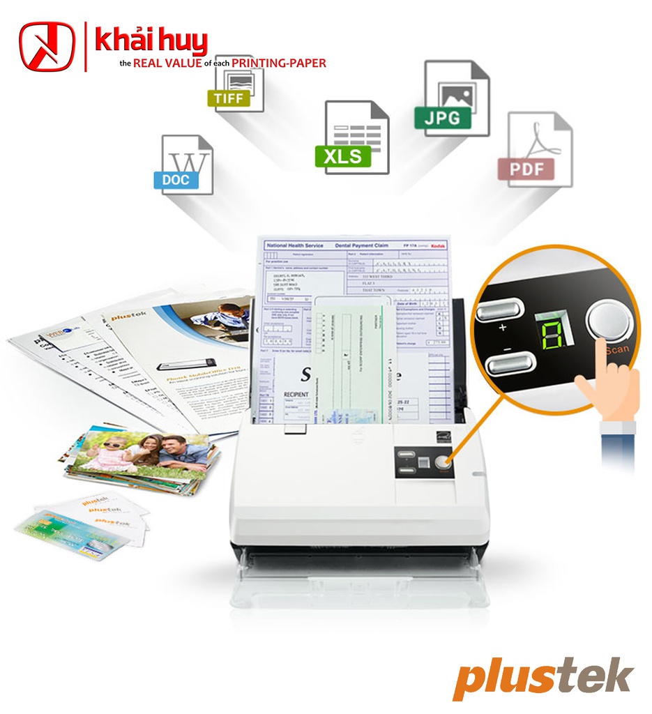 MÁY QUÉT PLUSTEK SMARTOFFICE PS30U