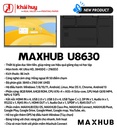 MÀN HÌNH TƯƠNG TÁC GIÁO DỤC MAXHUB U8630