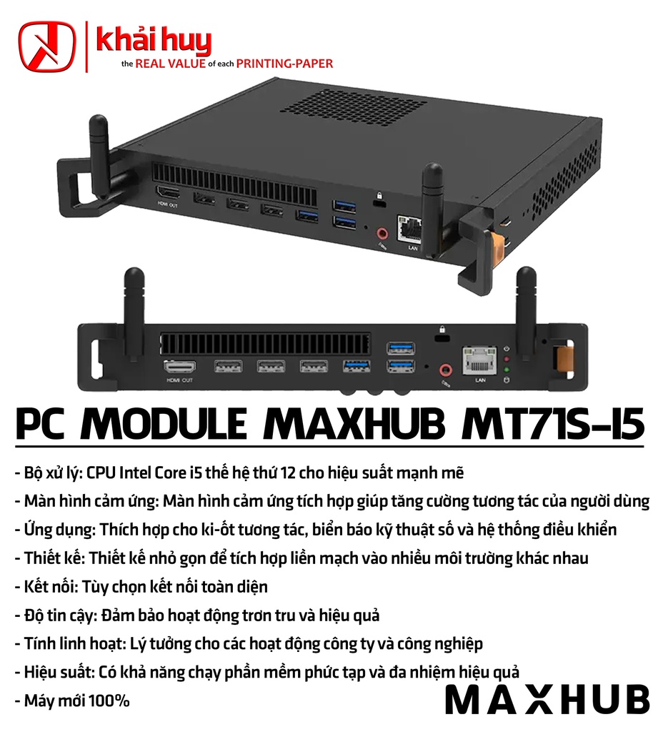 PC MODULE MAXHUB MT71S-I5
