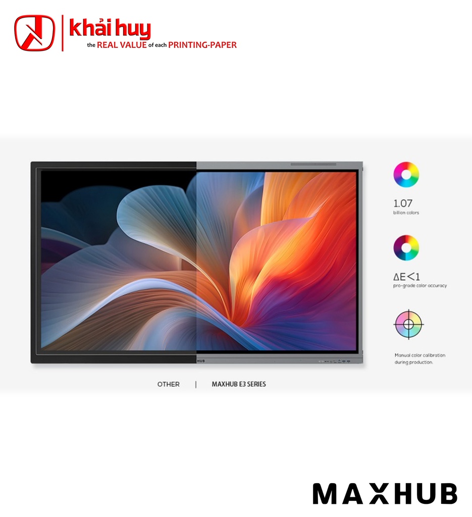 MÀN HÌNH TƯƠNG TÁC GIÁO DỤC MAXHUB E8630