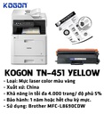 HỘP MỰC IN TONER KOGON TN-451 YELLOW