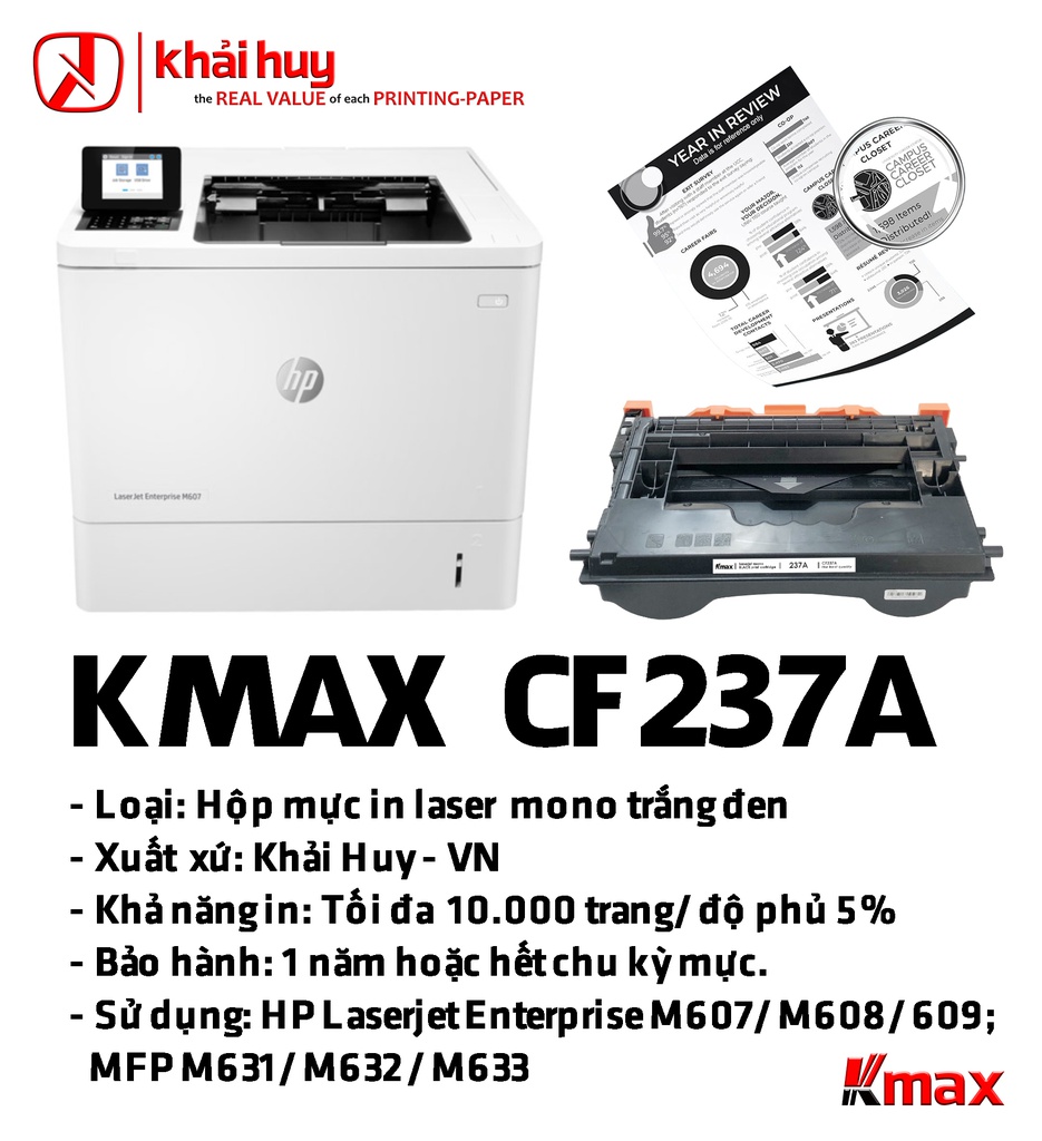 HỘP MỰC IN LASER KMAX CF237A