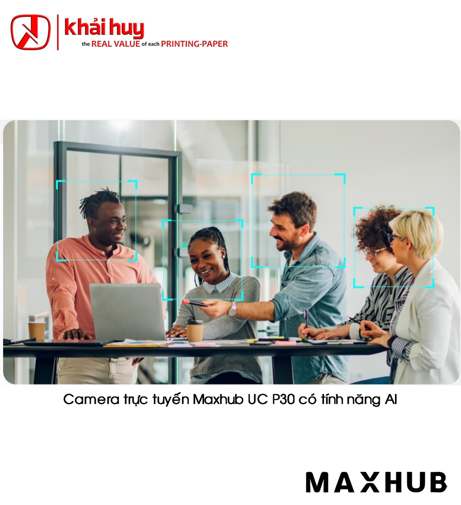 CAMERA TRỰC TUYẾN MAXHUB UC P30