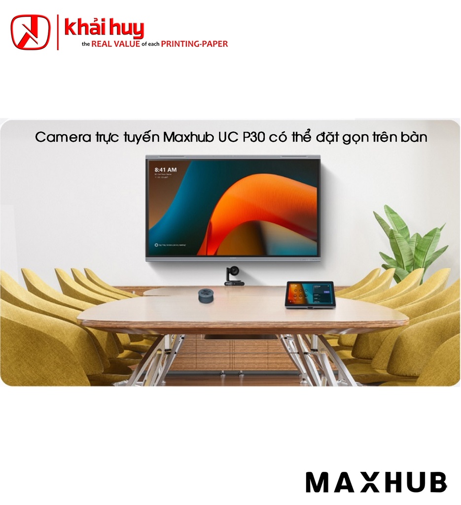 CAMERA TRỰC TUYẾN MAXHUB UC P30