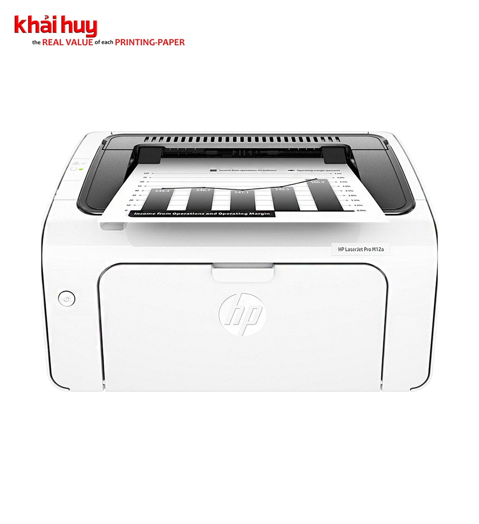 Máy in laser đen HP Pro M12a (A4, đơn năng, 18ppm) - Chính hãng