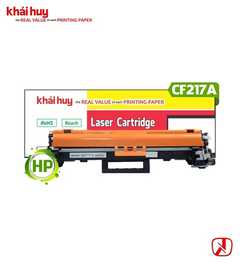 [HMUCLSR1551/80] Hộp mực in laser KHẢI HUY CF217A (1.5K, black, có chíp) - Dùng cho máy Pro M102a/ M130a/ M130nw