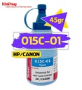 Mực nạp laser KMAX 015CYA-01 (45gr, cyan, không từ) - Dùng cho hộp mực máy in màu CP1025/ 252dw * LBP 612cw