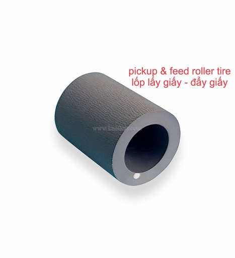 [QDAOCPY1561/17] Vỏ bánh xe đẩy giấy photocopy CET E550 (Feed Roller Tire) - Dùng cho máy e-Studio 550/ 650