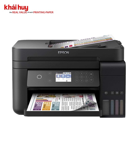 [MAYPHU41561/7] Máy in phun màu EPSON EcoTank L6270 (A4, đa năng, 20ppm) - Chính hãng