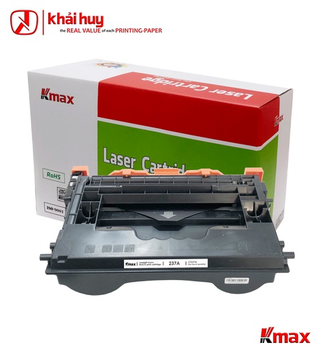 [HMUCLSR1551/55] Hộp mực in laser KMAX CF237A (10K, black, không chíp) - Dùng cho máy Enterprise M607/ M608/ M609