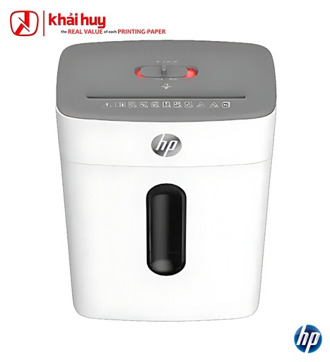 [MAYHUYG1561/2] Máy hủy tài liệu HP W1508CC-K1 (15 lít, 8 tờ, 68dB) - Chính hãng