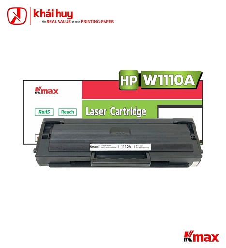 [HMUCLSR1551/14] Hộp mực in laser KMAX W1110A (1K, black, có chíp) - Dùng cho máy 108a/ MFP 136a