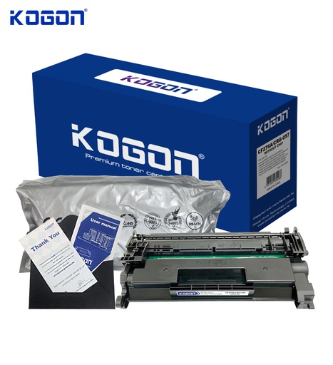 [HMUCLSR1561/256] Hộp mực in laser KOGON CF276A/CRG-057 (3K, black, không chíp) - Dùng cho máy Pro M404d/ M404dw * LBP 223dw/ 226dw